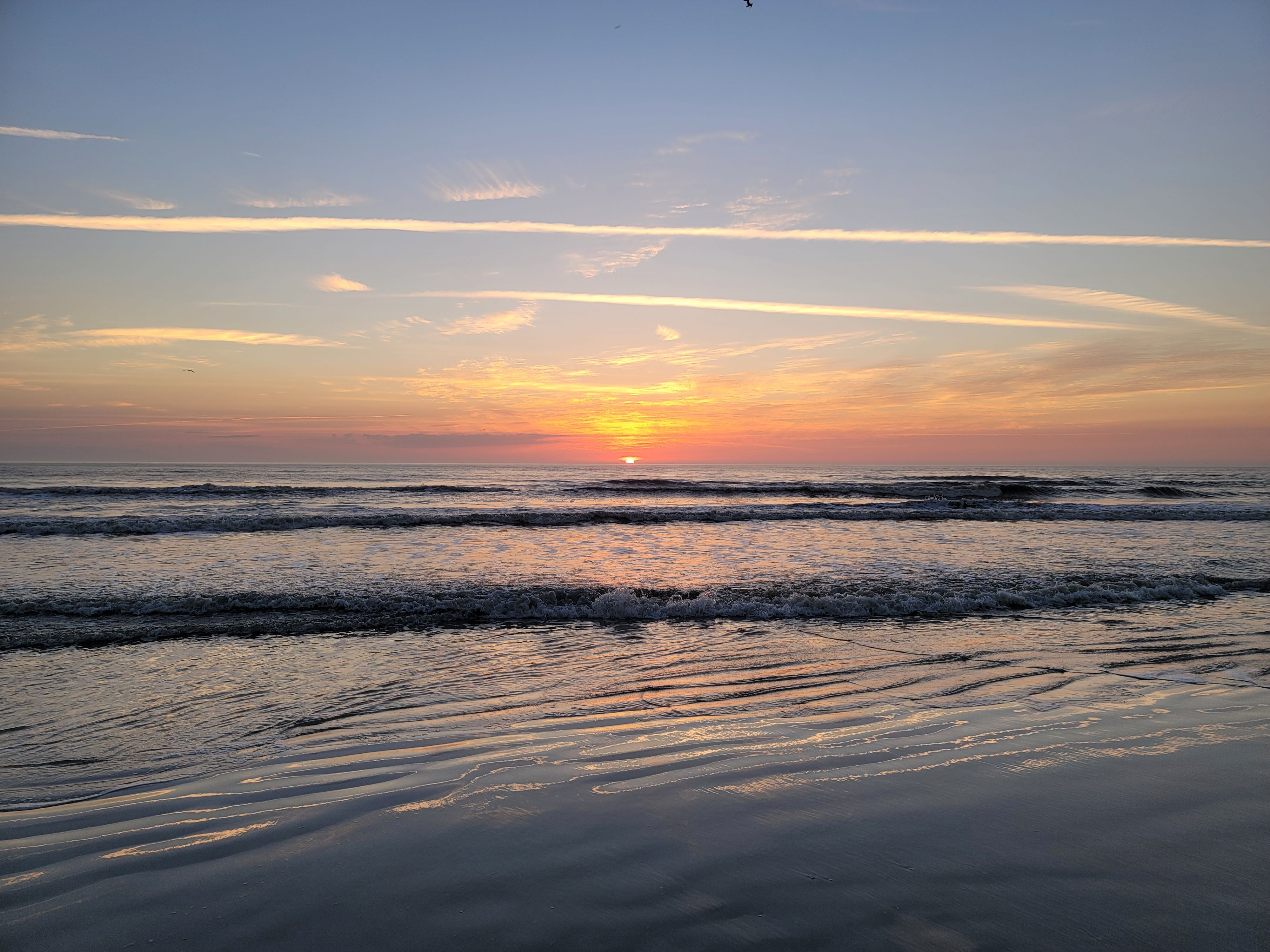Beach sunrise at Daytona