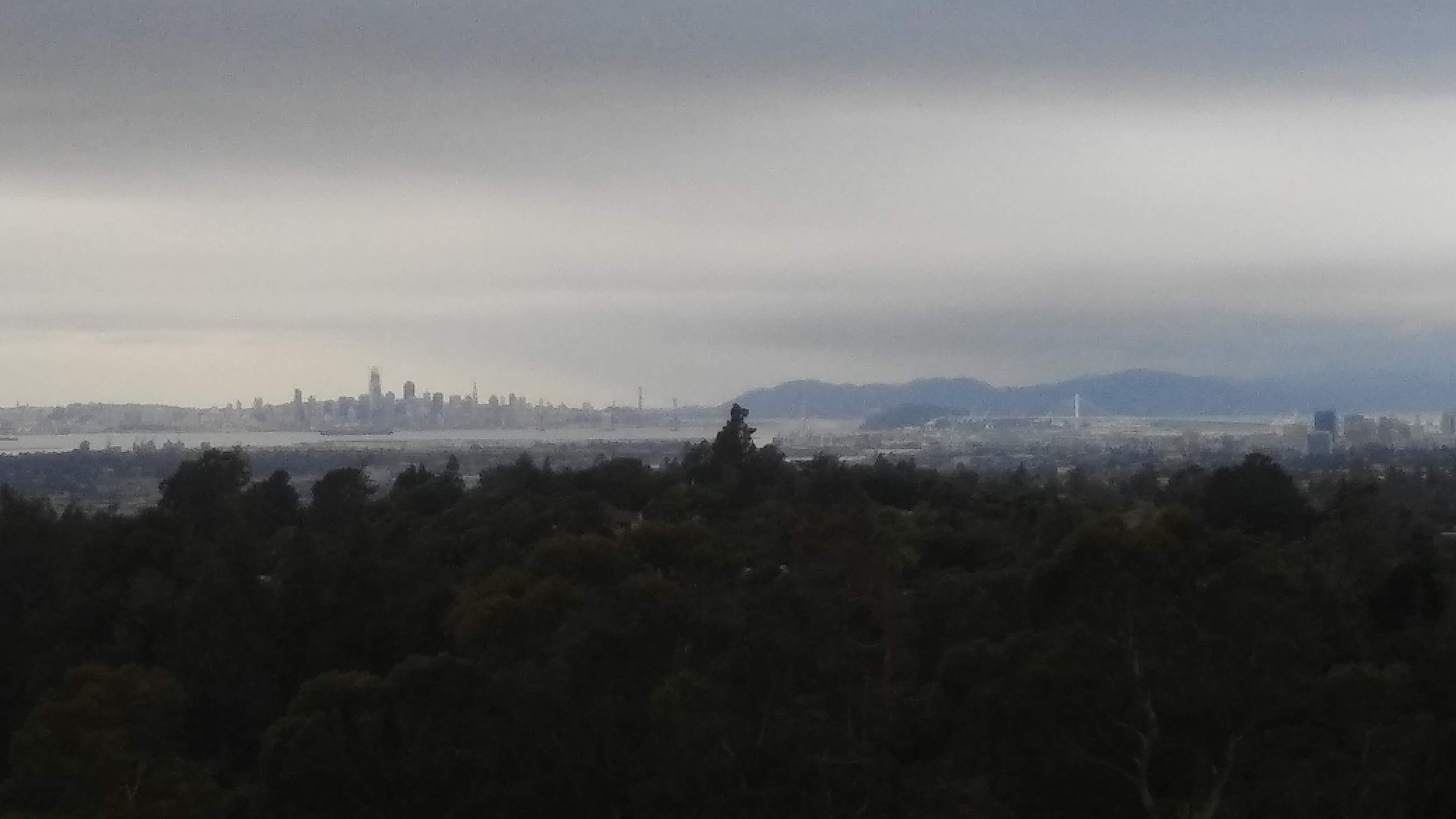 Cloudy day in Bay Area 3