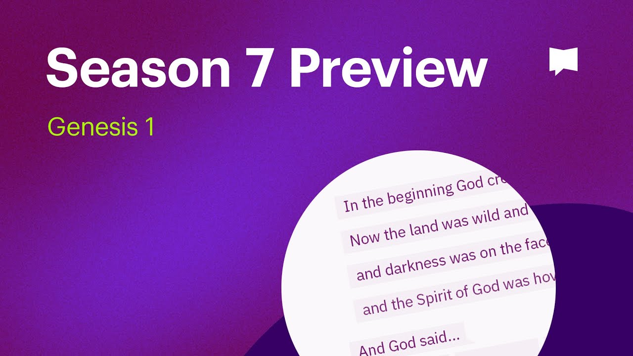 Season 7 Preview: Visual Commentary - Genesis 1