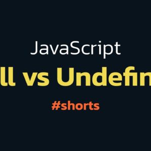 Best Explanation of JavaScript Null vs Undefined! #shorts