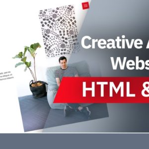 Creative Agency Website From Scratch | HTML & CSS