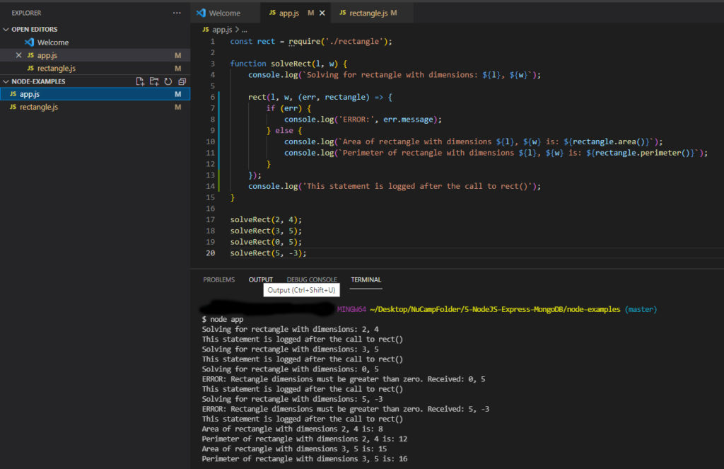 Bootcamp Notes - Day 1 (Mon) - NodeJS: Week 1: Intro to Node and Express