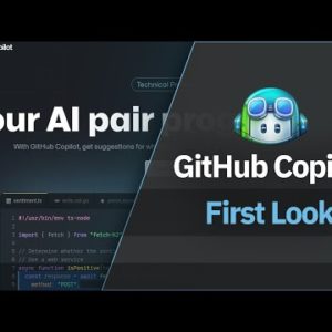 GitHub Copilot - First Look