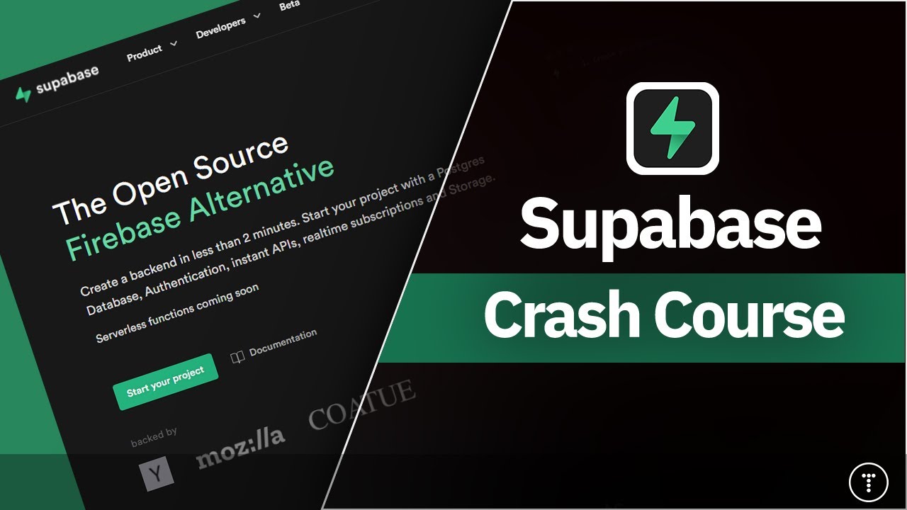 Supabase Crash Course