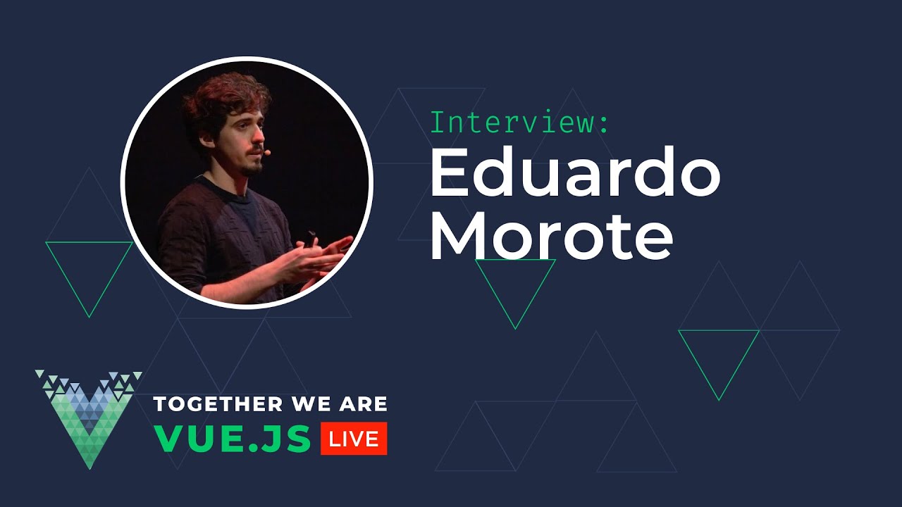 Beyond State Management with Pinia // Eduardo Morote Vue.js Live Conference Interview