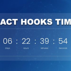React Hooks - Creating a count down timer using useEffect