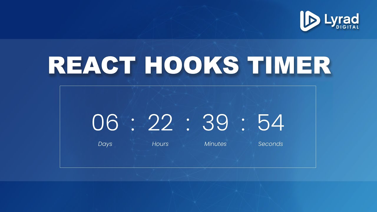 React Hooks - Creating a count down timer using useEffect