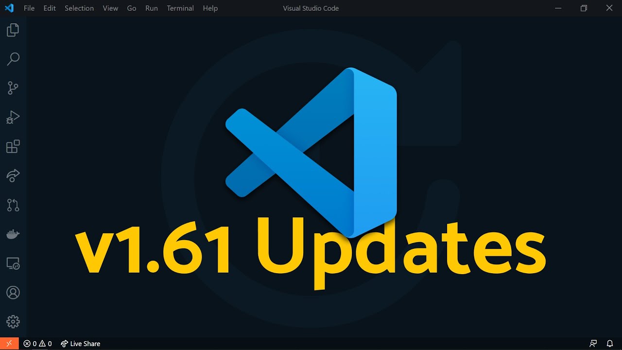 Top VS Code Updates | v1.61 Released!! | Tips & Tricks 2021 (Visual Studio Code)