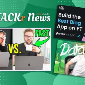 STACKr News Weekly: Learn to code FAST ⚡, Choose a DB in 9.49 min ⌛, BEST Blog app with React ⚛