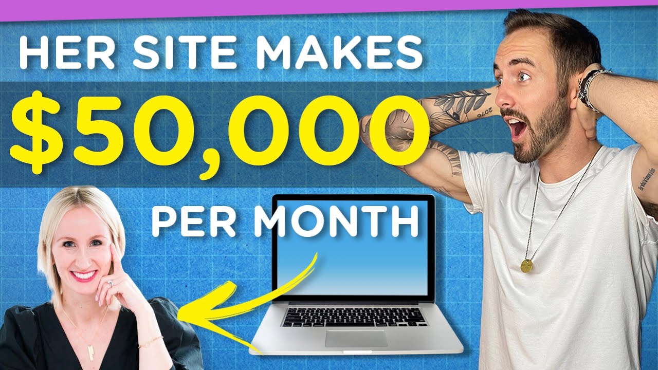 How Natalie Bacon Makes $50,000 Per Month PASSIVELY With Her Website