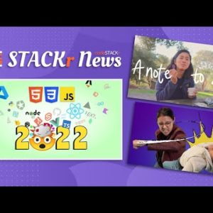 STACKr News Weekly: 2022 Web Dev Roadmap 🛣, Sabotaging your career? 🐱‍👤, It's ok to take a break 🏖