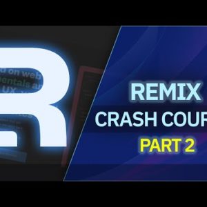 Remix Crash Course Pt 2 | User Authentication