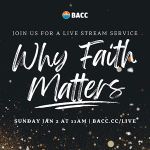 Why Faith Matters | Online Church Service