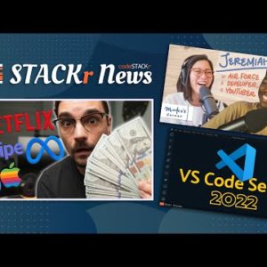 STACKr News Weekly: Top Paying Tech Jobs in 2022, Visual Studio Code 2022, Code a 2D Game
