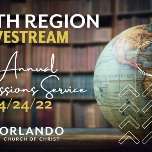 North Region Livestream | 4.24.22 | Missions Service