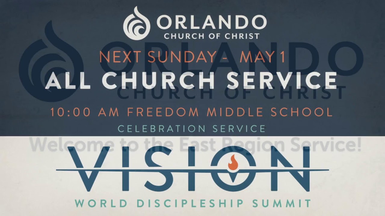 Orlando Church of Christ - East Region Mission's Service