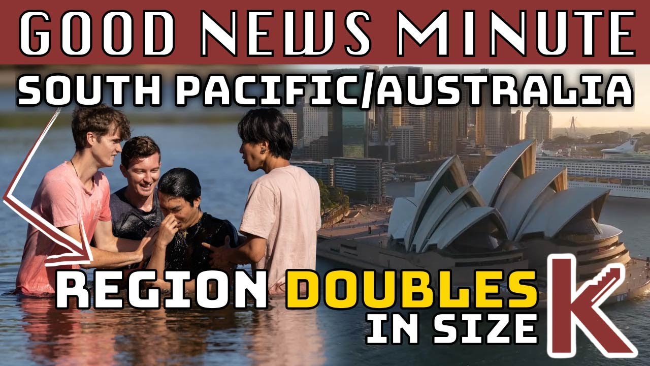 South Pacific Australia Region DOUBLED! - International Churches of Christ