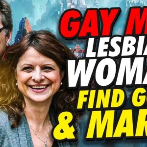 Gay Man, Lesbian Woman Find God & Marry